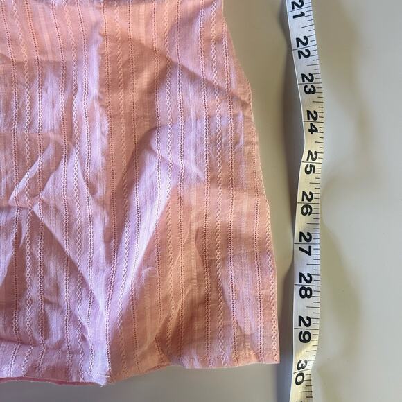 Princess Polly Anyone But You Pink Mini Dress Tie Back Bow Sweet Sleeveless Sz 4 - Picture 4 of 16